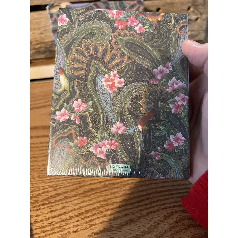 Hummingbird Garden Stationary With A Memory Keepsake‎ Box Brand New Sealed Gift